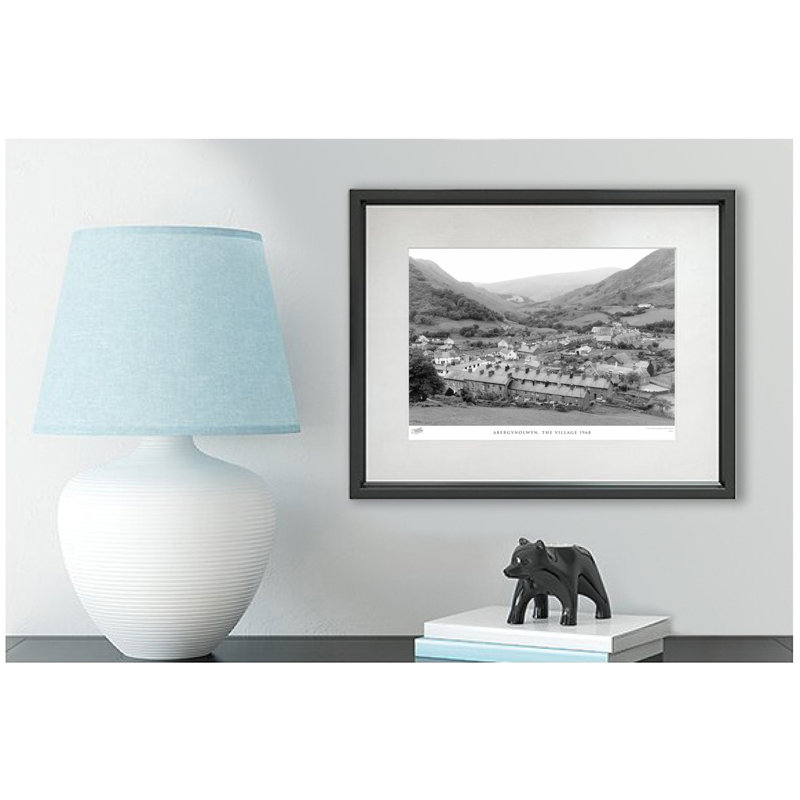 Abergynolwyn, The Village 1968 - Single Picture Frame Print, 45cm H x 60cm W x 2.3cm D