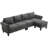 Modern Sofa Convertible Sectional Sofa With Storage,L-Shaped Sofa,Four-Seater Sofa, Sectional Couches For Living Room-716618193