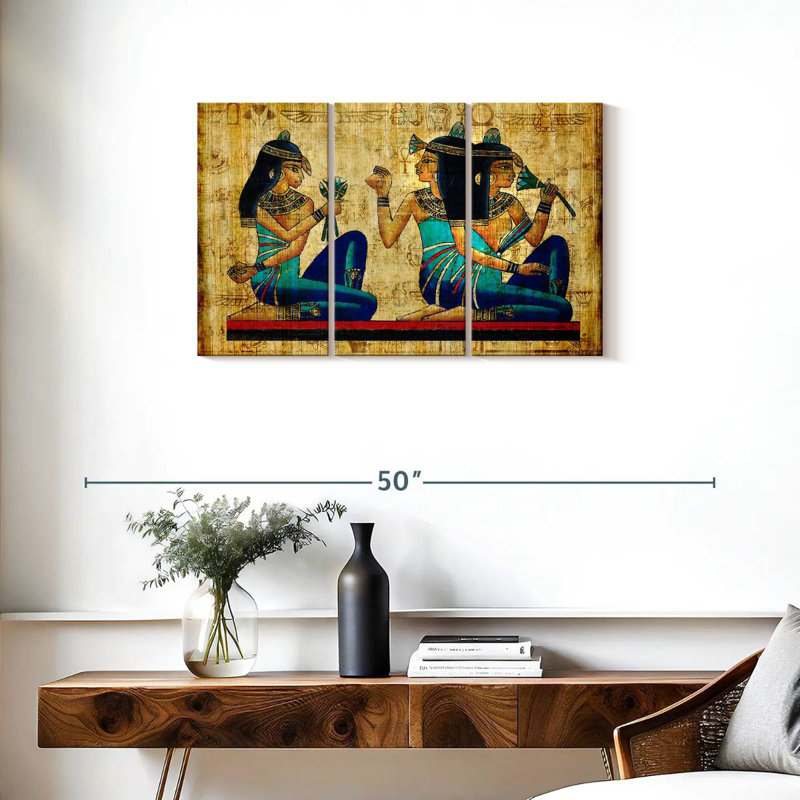 Keiri Ancient Egyptian Parchment, 20" H x 33" W