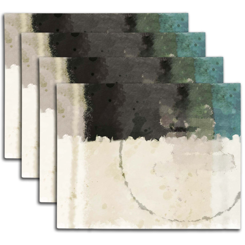 Napperon abstrait en polyester