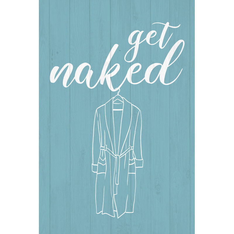 Bathroom Suggestions I by Grace Popp - Typography, 122 cm H x 81 cm W, Wrapped Canvas