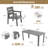 67" All-Weather Hips Patio Table With Umbrella Hole (1 Table)-2139031768