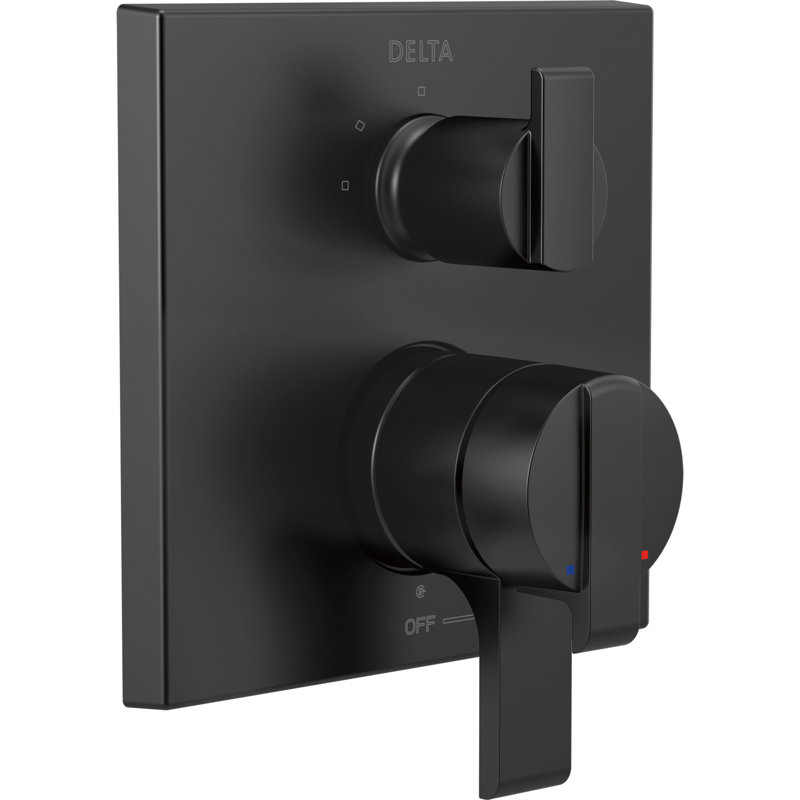 Ara 6.81" W x 7.81" H Faucet Trim, Matte Black