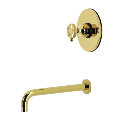 Robinet de baignoire à pression équilibrée à poignée simple Kingston Brass Webb