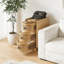 Table de chevet en bois, table de bout, table d'appoint