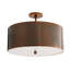 3 - Light 19.5 " Drum Semi Flush Mount-40082067