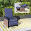 Wicker Outdoor Lounge Chair-916837921-916837927