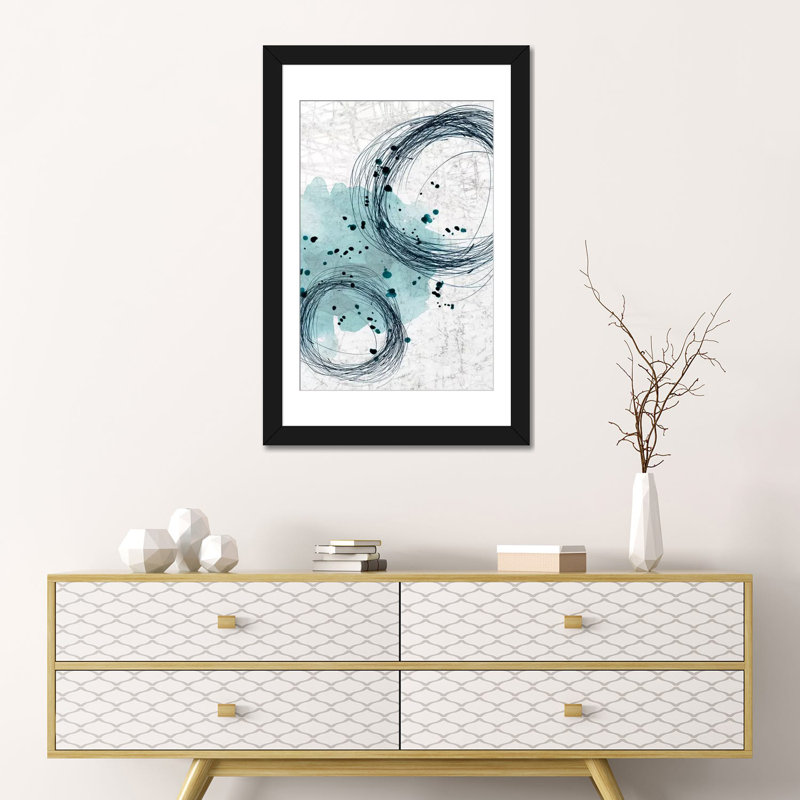 «Close», reproduction d'impression sur toile, Papier d'art encadré noir, Blanc, H 32 po x l 24 po x P 1 po