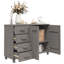 Hardev 113cm Solid Wood Sideboard-226133108