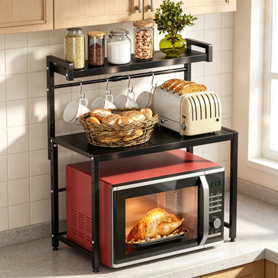 3 Tier Expandable Microwave Shelf Stand