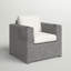 Chaise de patio entièrement assemblée avec coussins-743562114