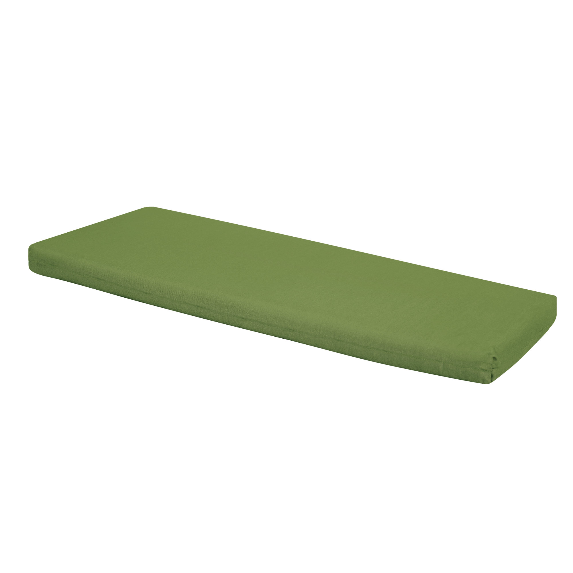 Sunbrella® Outdoor Bench Cushion, Spectrum Cilantro Sunbrella® Plainweave