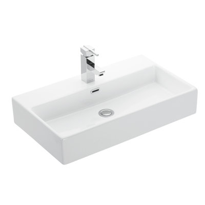 Quattro 27.6'' L Bathroom Sink
