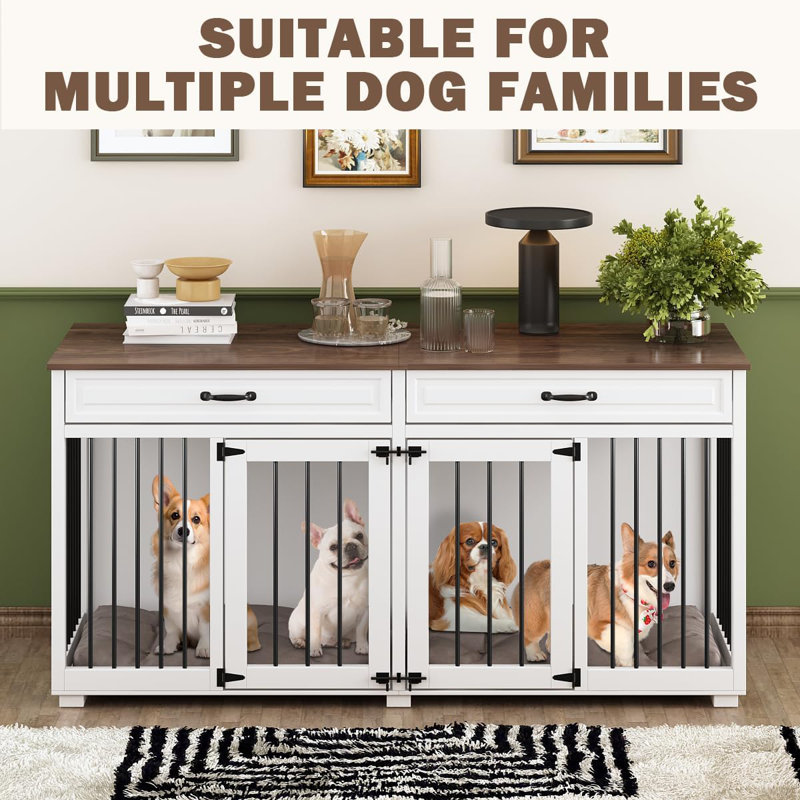 Pet Crate with 2 Doors