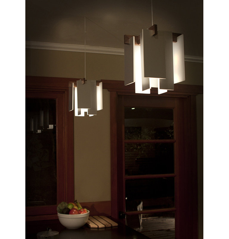 Salix 1 - Light LED Pendant, 3500K (Cool)