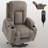 Upholstered Heated Massage Chair-762904039