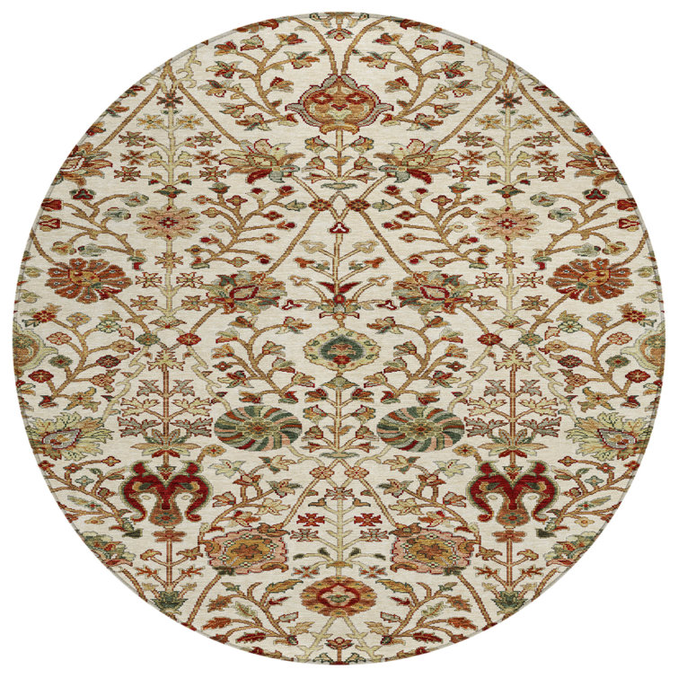 Chayil Area Rug with Non-Slip Backing