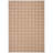 Aengus Geometric Brown/Creme Indoor/Outdoor Area Rug-569676781