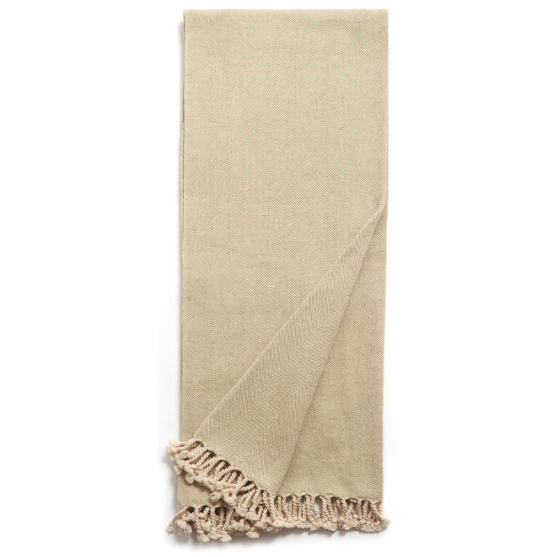 Luella Olive Knitted Throw Blanket