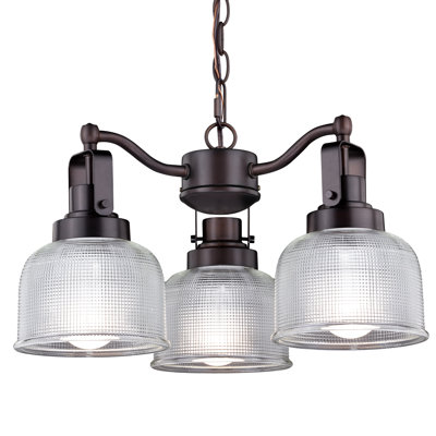 Hoopeston 3 - Light Dimmable Classic / Traditional Chandelier