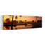 Parcours de golf au coucher du soleil, Isla Navidad, Mexique, palmier abstrait, art mural tropical-2057207784