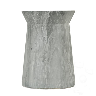 Cement Outdoor Faux Terrazzo End Tables