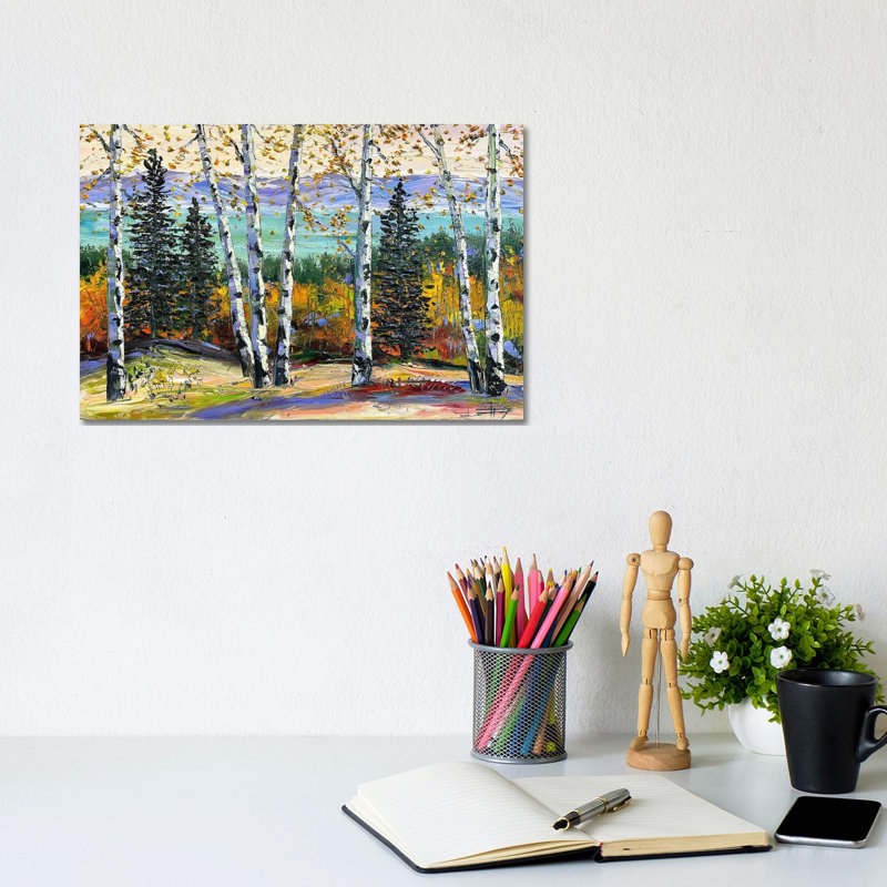 Lumières - reproduction d'art mural - toile tendue