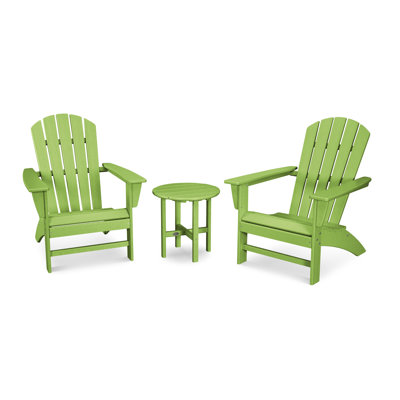 POLYWOOD® Nautical 2-Person Patio Seating Group