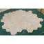 Carreaux de finition texturés hexagonaux en marbre naturel beige hexagonal pour mur, marbre cannelé 3D, pierre naturelle, marbre véritable, marbre véritable, 1 boîte de 12 pièces-125784069