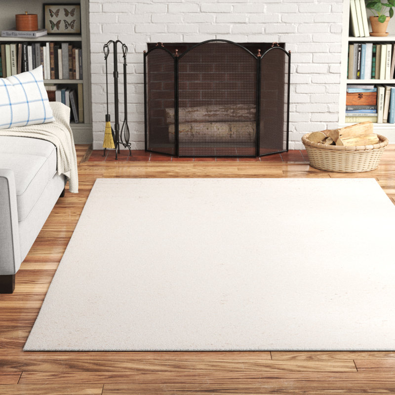 Tapis ivoire Sareniti, Rectangle 6 pi 1 po x 9 pi