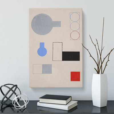Composition Vol.2 by Sophie Taeuber-Arp - Wrapped Canvas Painting