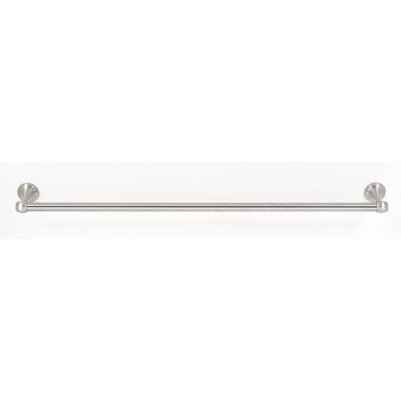 Royale Wall Mounted Towel Bar, Satin Nickel