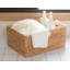 Natural Water Hyacinth Wicker Basket-1402826410