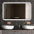 48x32 Black frame wall mirror