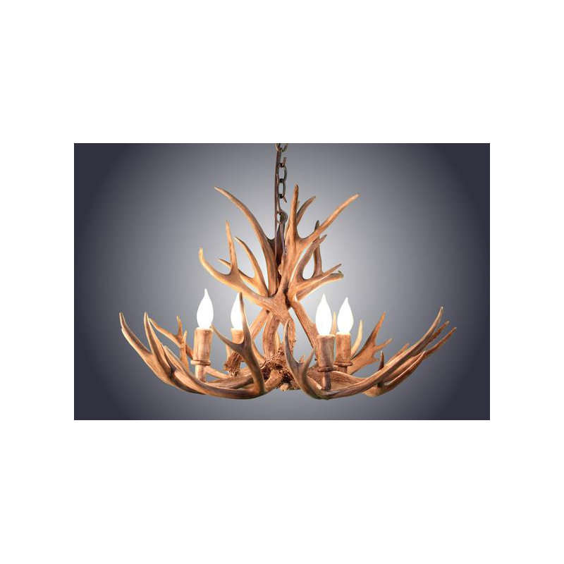 Jernigan 4 - Light Chandelier, Sun Bleached