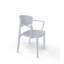 Chaise de patio empilable Sevan-50367252