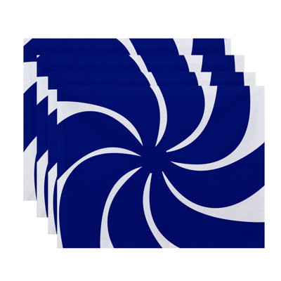 Polyester Geometric Rectangle Placemat