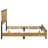 Georgina Natural Pine Full Panel Bed