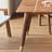 Marteeka Oak Solid Wood Dining Table-1393022214