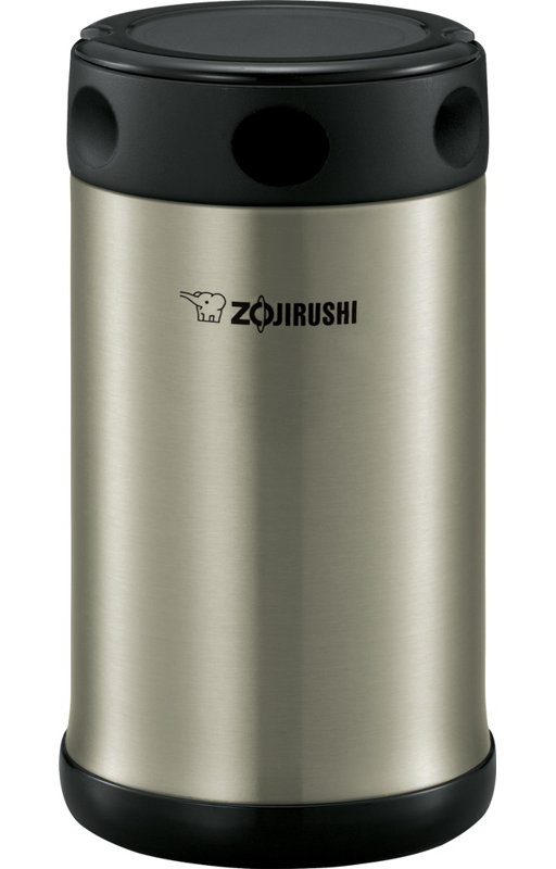 Pot à nourriture en acier inoxydable Zojirush, Acier inoxydable / noir