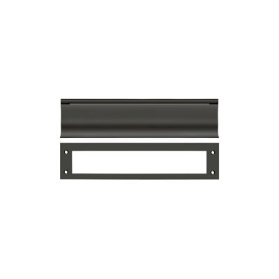 3A1B5696B98F4269ADEA2A2595D2566D Mail Slot; Heavy Duty; Oil Rubbed Bronze Finish