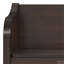 Banc de rangement pour hall d'entrée avec tablette Connaught