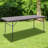 Noah 6' Rectangular Plastic Folding Event Table with Carrying Handle-26400194