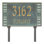 Boston Personalized Standard 2-Line Lawn Address Sign
