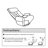 Adjustable Head Waist, Game Chair, Lounge Chair In The Living Room, 360 Degree Rotatable Sofa Chair,Rotatable Seat Leisure Chair Deck Chair-1293742027