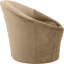 Fauteuil d'appoint en velours Tristan-888359880