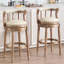 Tabourets de bar en bois