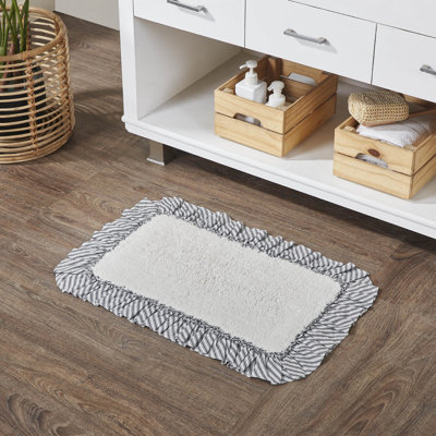 Sawyer Mill 100% Cotton Non-Slip Bath Rug