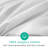 All-Season Feather Down Blend Duvet Comforter Soft-Cotton Duvet Insert-1803225777