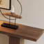 Console en bois de pin massif-1272525672